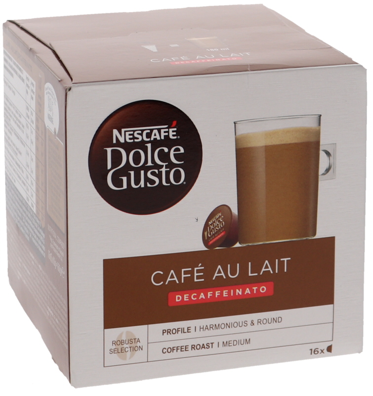 Kahvikapselit Cafe U Lait Kofeiiniton - 29% alennus