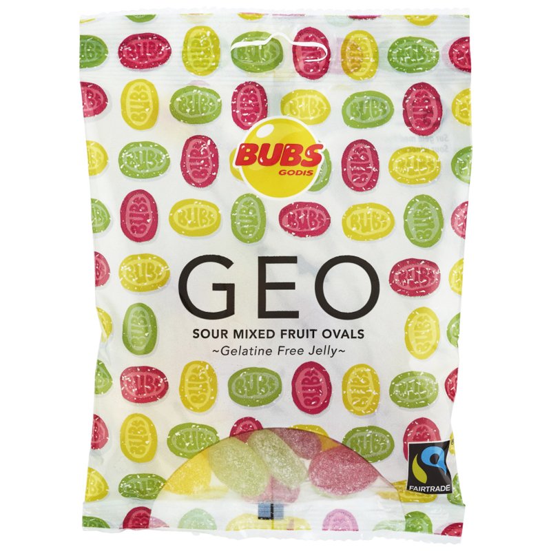 Makeispussi Sour Mixed Fruit Ovals - 67% alennus