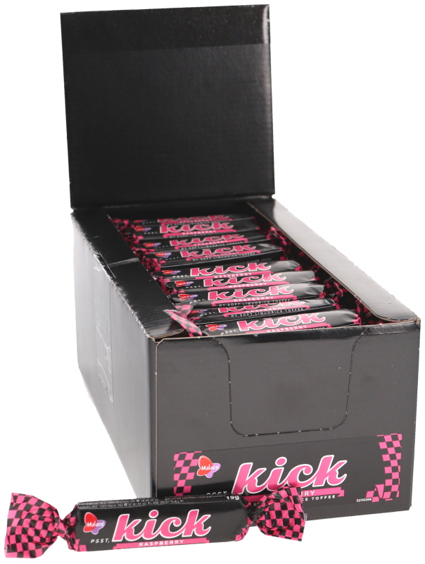 Kick Vadelma Lakritsipatukat 100kpl - 80% alennus