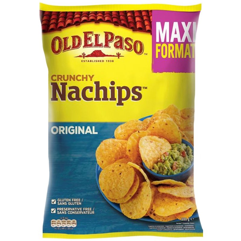 Tortillasipsit Crunchy Nachips - 20% alennus