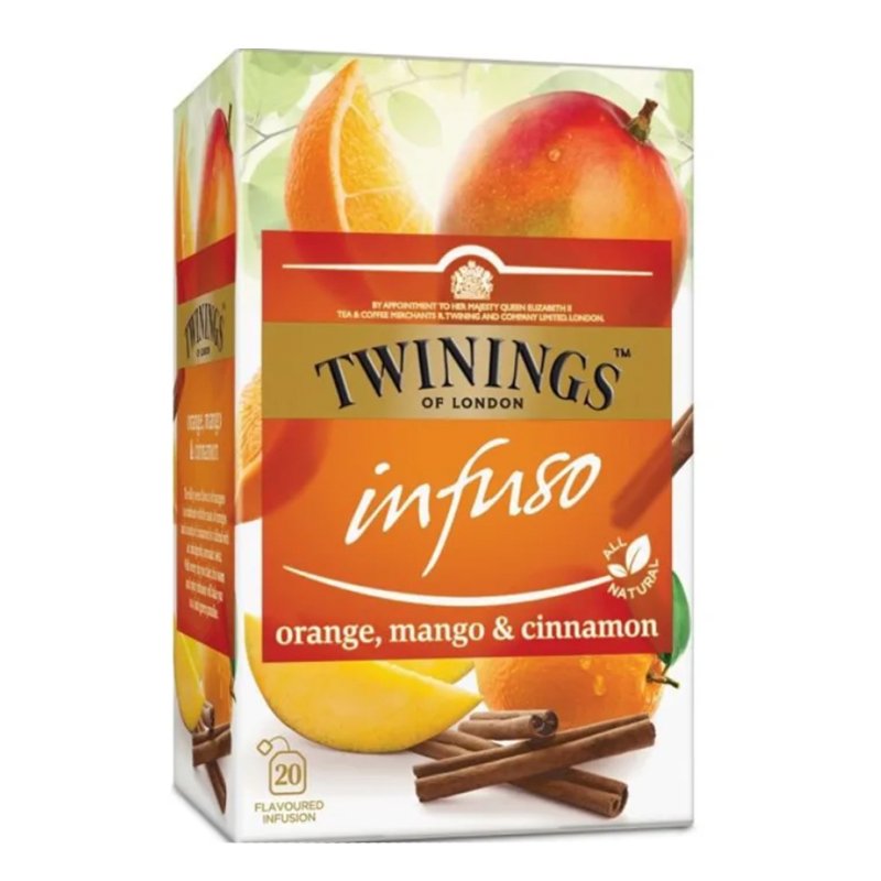 Tee "Orange, Mango & Cinnamon" 20kpl - 34% alennus