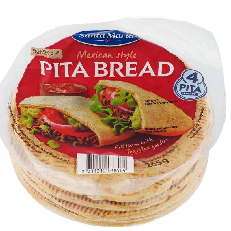 Pitaleivät Mexican Style - 18% alennus