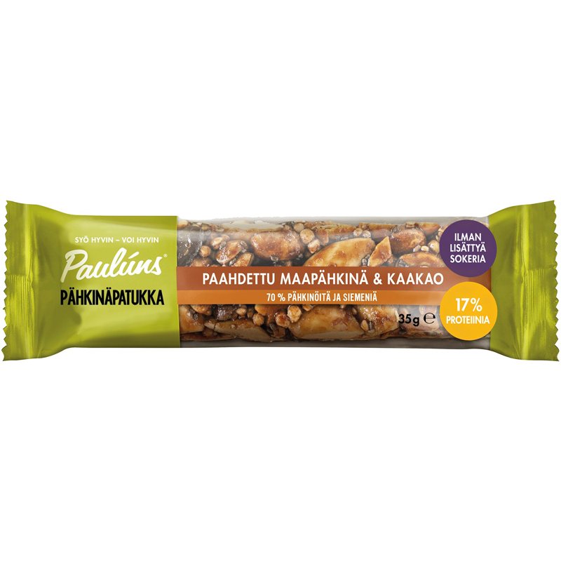Pähkinäpatukka Maapähkinä & Kaakao - 32% alennus