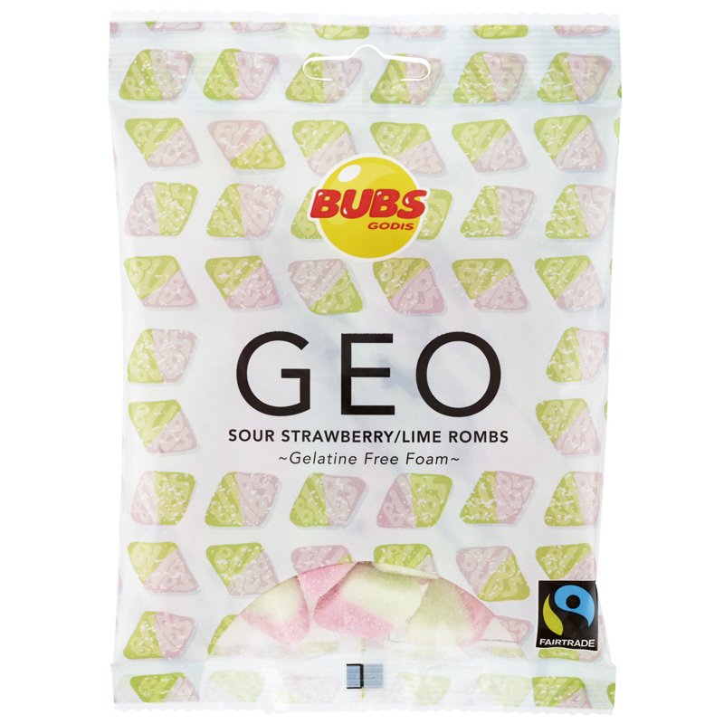 Makeispussi Sour Strawberry & Lime Rombs - 47% alennus