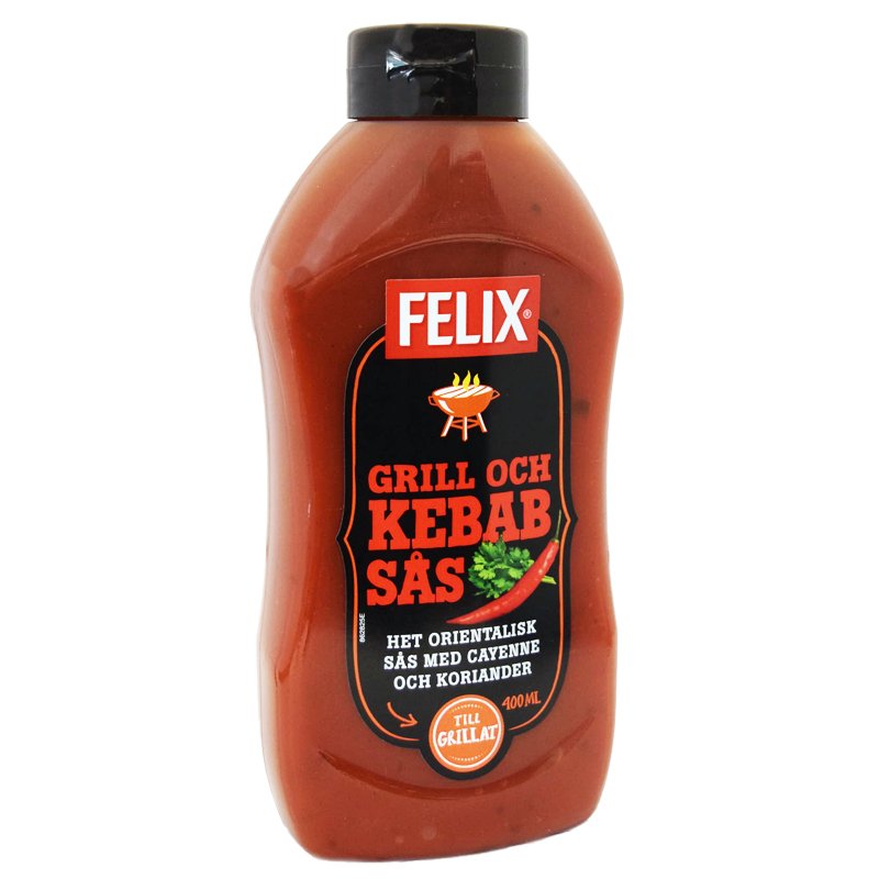 Grilli- ja Kebabkastike 400ml - 60% alennus