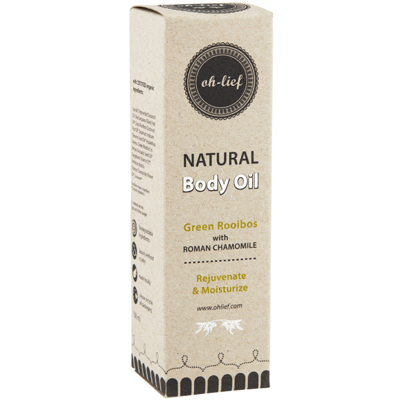 Vartaloöljy Vihreä Rooibos 100ml - 93% alennus
