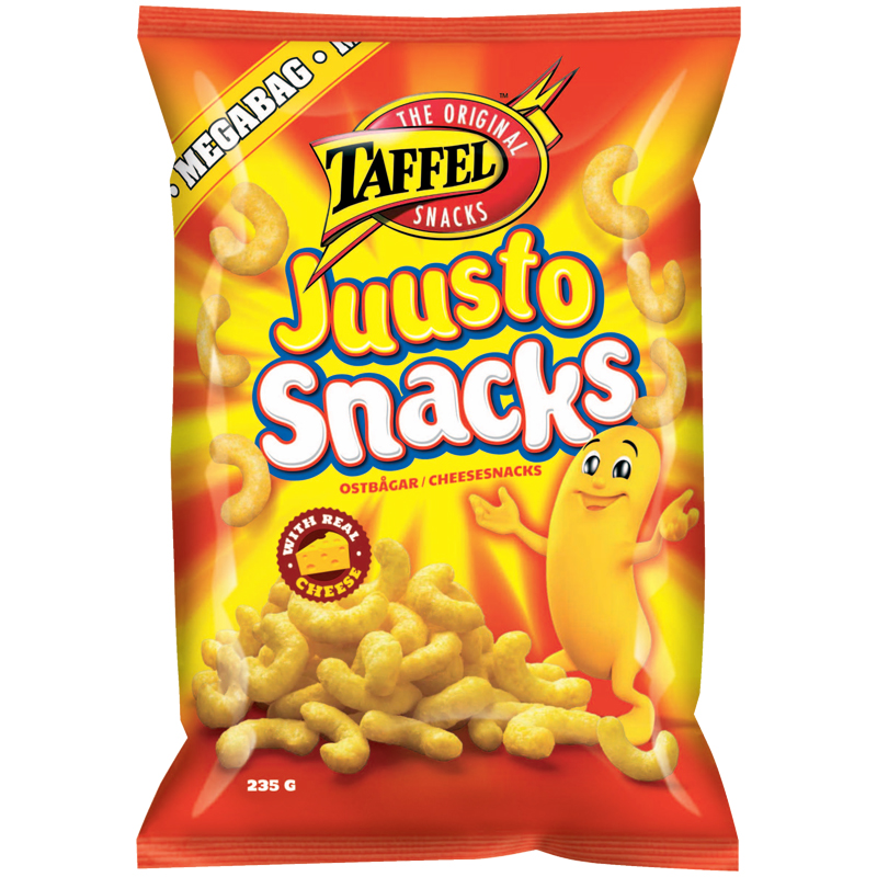 Taffel Juustosnacks - 26% alennus