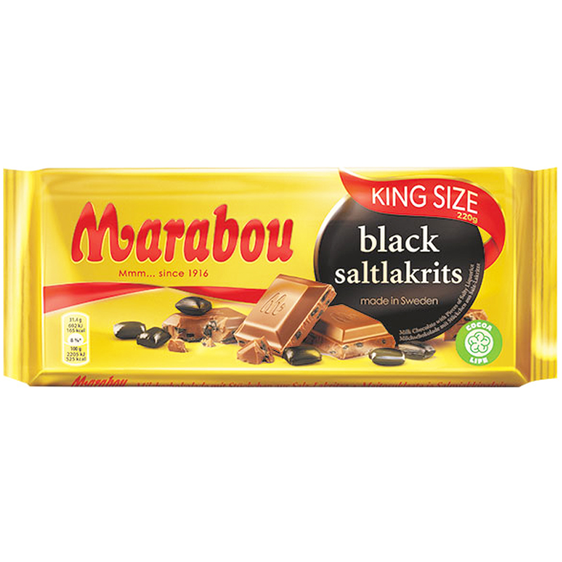 Suklaalevy Salmiakki - 32% alennus