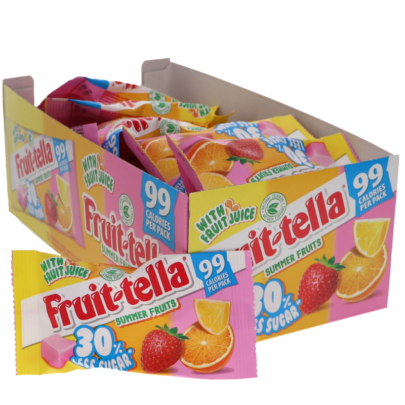 Hedelmätoffee Mansikka, Appelsiini, Sitruuna 24kpl - 41% alennus