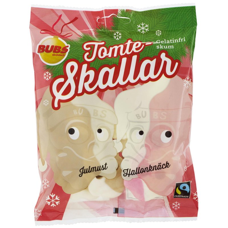 Karkkipääkallot Julmust ja Vadelma 175g - 38% alennus