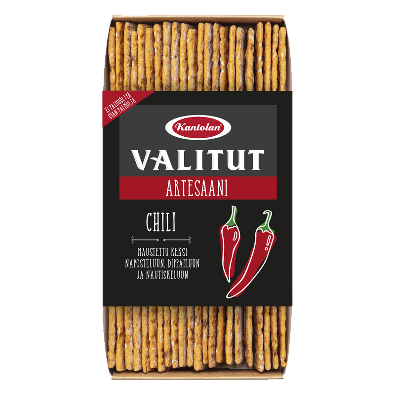 Suolakeksit Chili - 27% alennus