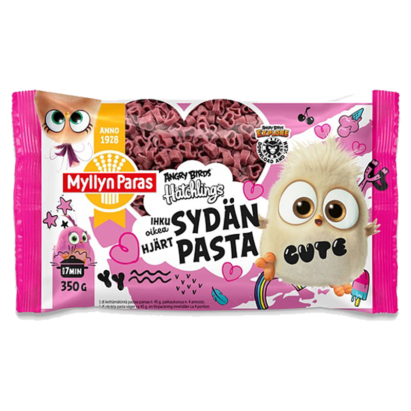 Angry Birds Sydänpasta - 20% alennus