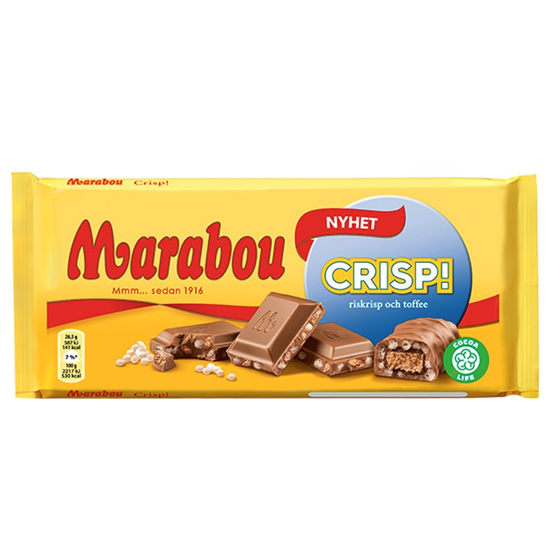 Crisp Suklaalevy - 25% alennus