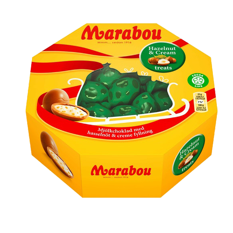 Maitosuklaakonvehdit Hazelnut & Creme - 27% alennus