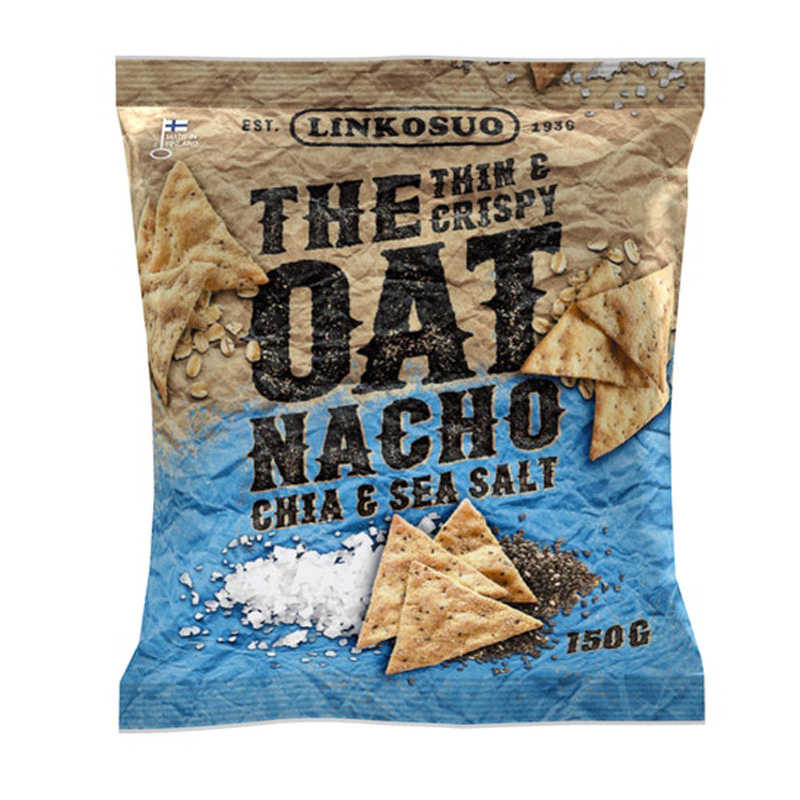 Kauranachot Chia & Sea Salt - 23% alennus