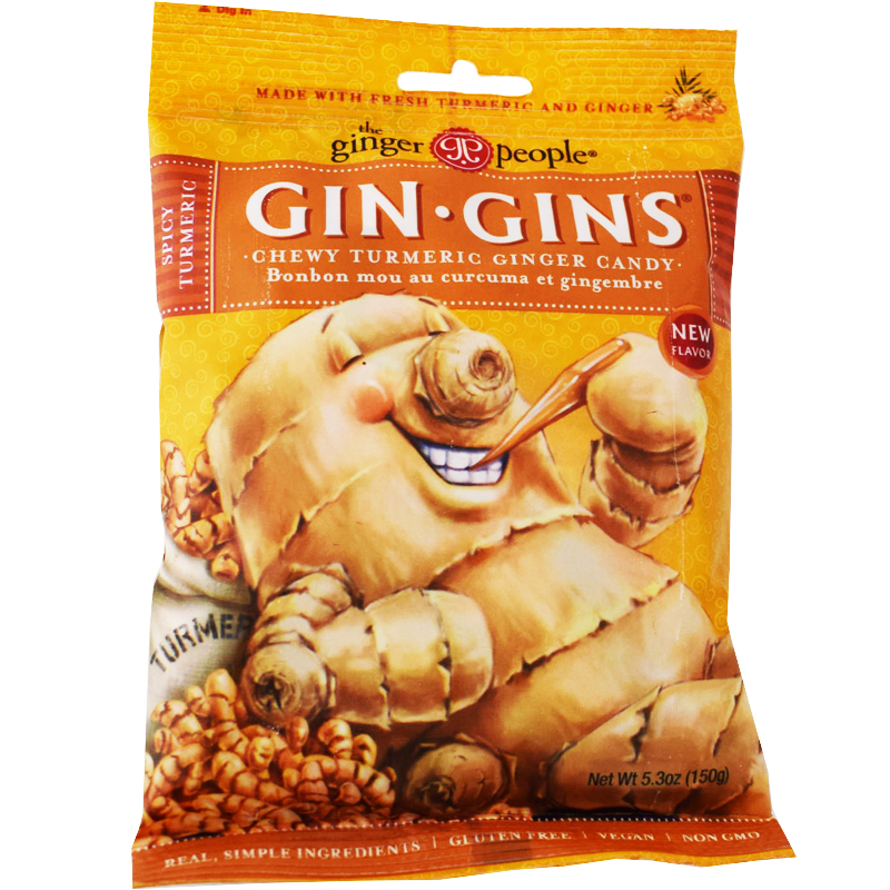 Inkiväärimakeiset Kurkuma - 22% alennus