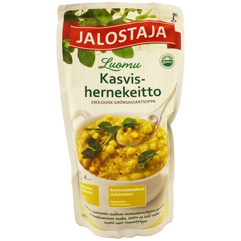 Luomu Kasvishernekeitto 550ml - 13% alennus
