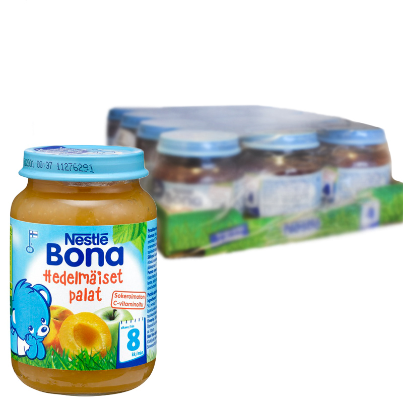 Lastenruoka Hedelmäiset Palat 12kpl - 21% alennus