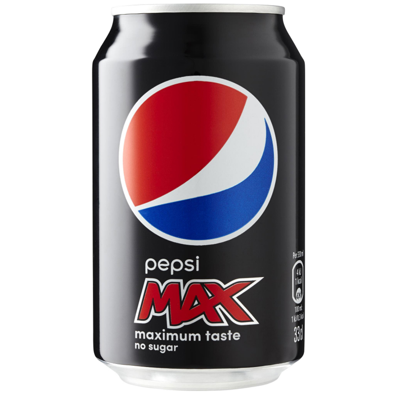 Pepsi Max Virvoitusjuoma 33cl - 22% alennus