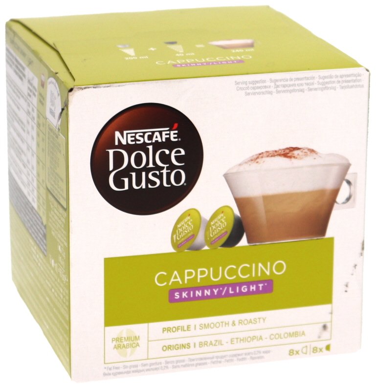 Dolce Gusto Cappuccino Light kahvikapseli - 40% alennus