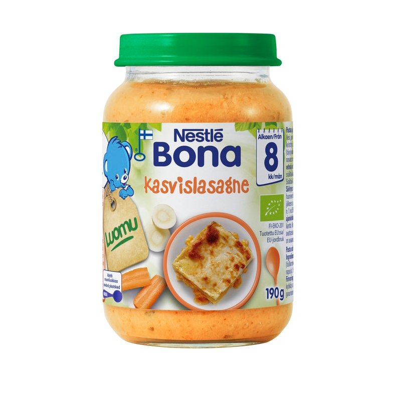 Luomu Kasvislasagne - 27% alennus