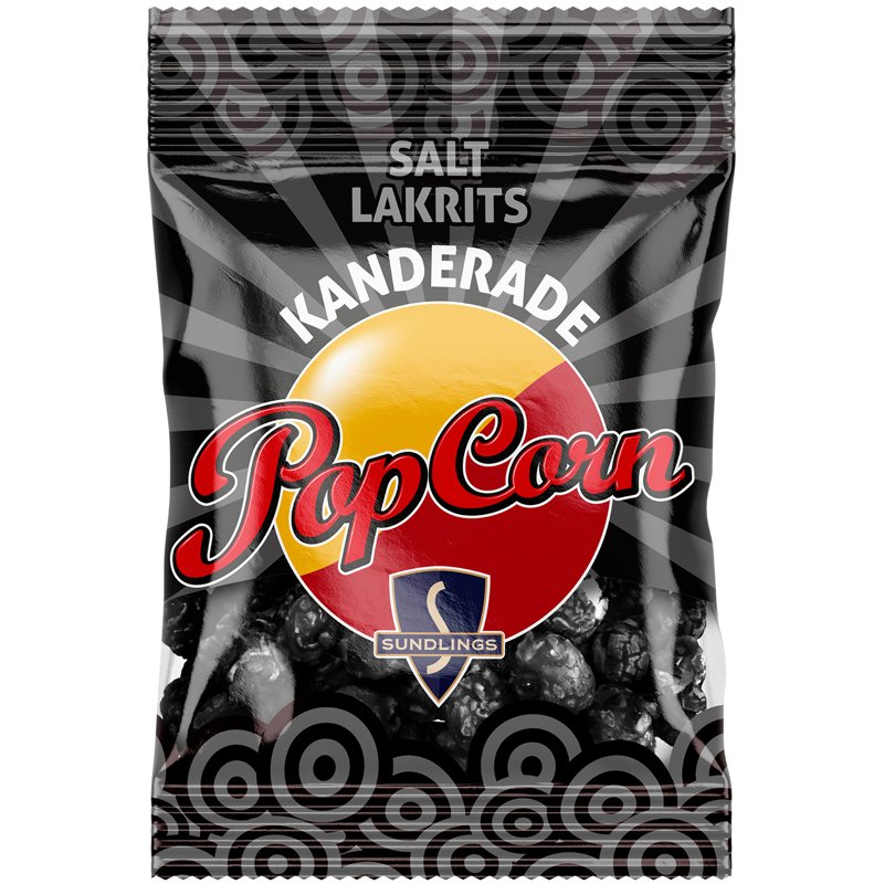 Popcornit Lakritsi - 32% alennus