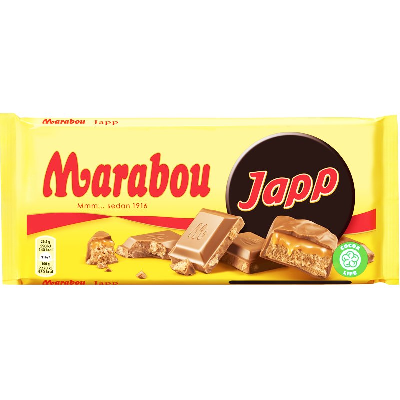 Suklaalevy Japp - 34% alennus