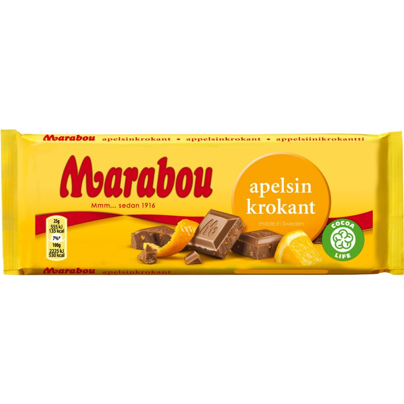 Suklaalevy Appelsiini - 18% alennus