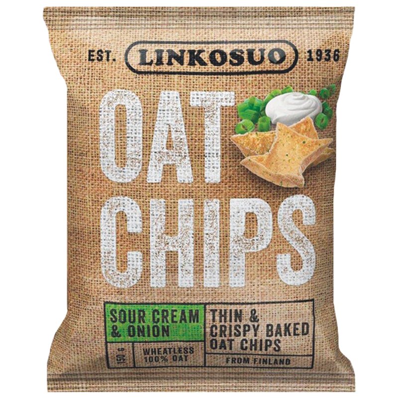 Kaurasipsit Sour Cream & Onion - 33% alennus