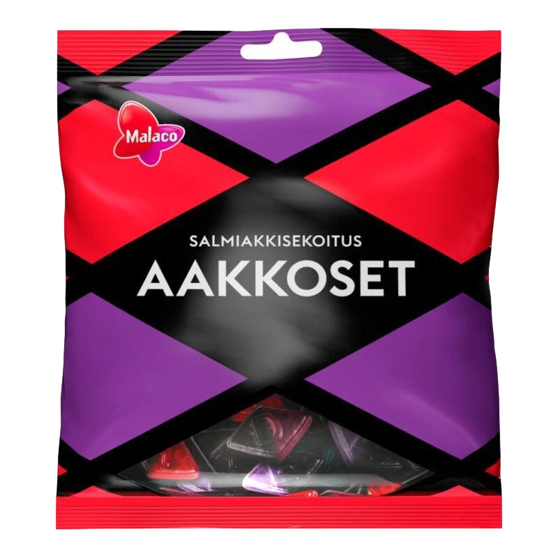 Aakkoset Salmiakkisekoitus - 30% alennus
