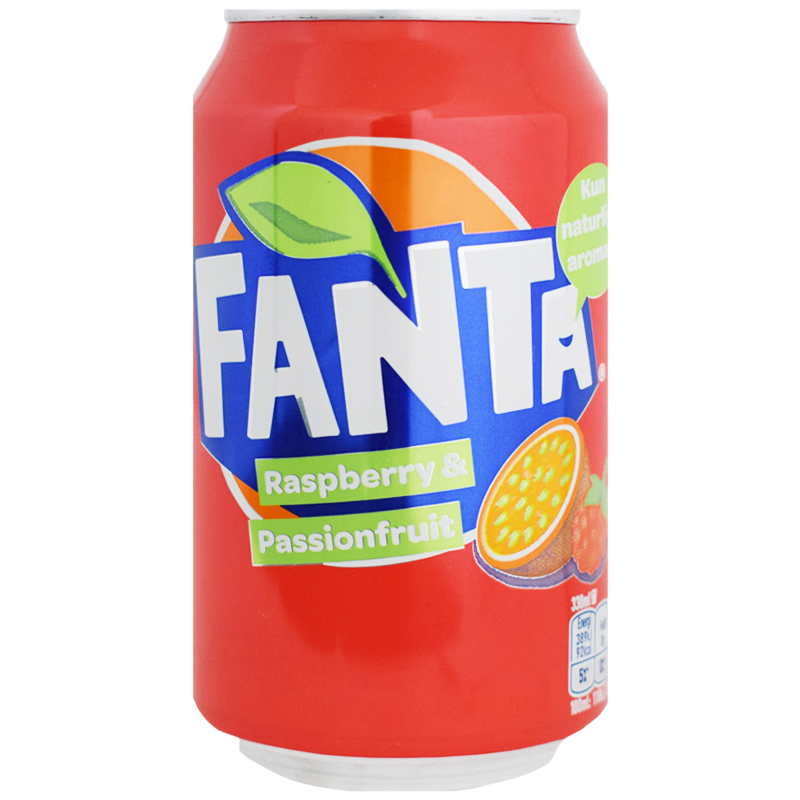 Virvoitusjuoma "Fanta Raspberry & Passionfruit" 33cl - 21% alennus