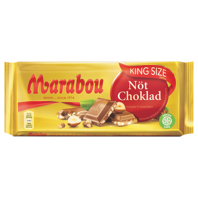 Suklaalevy Hasselpähkinä King Size - 23% alennus