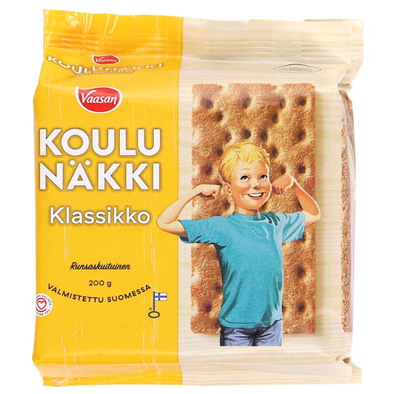 Koulunäkki Täysjyväruisnäkkileipä - 25% alennus