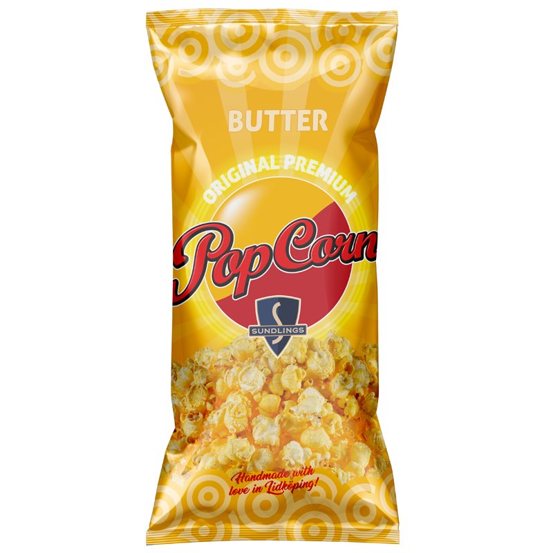 Popcornit Butter - 23% alennus