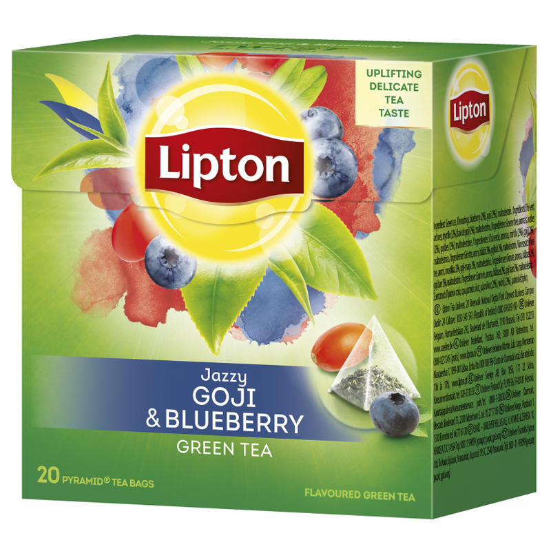 Vihreä Tee "Goji & Blueberry" 20 kpl - 40% alennus