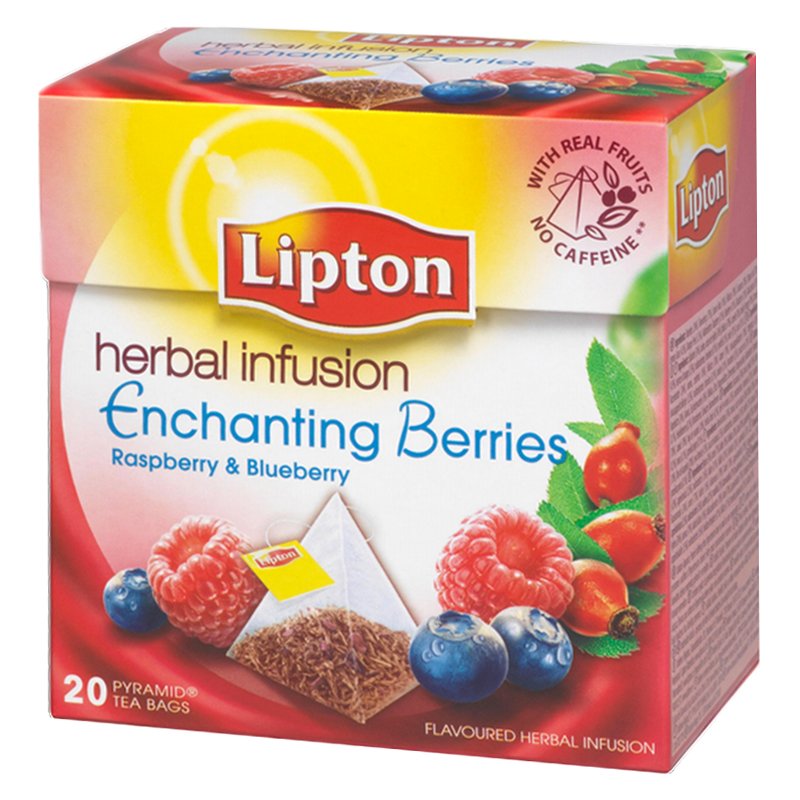 Tee "Raspberry Blueberry Infusion" 20-pack - 41% alennus
