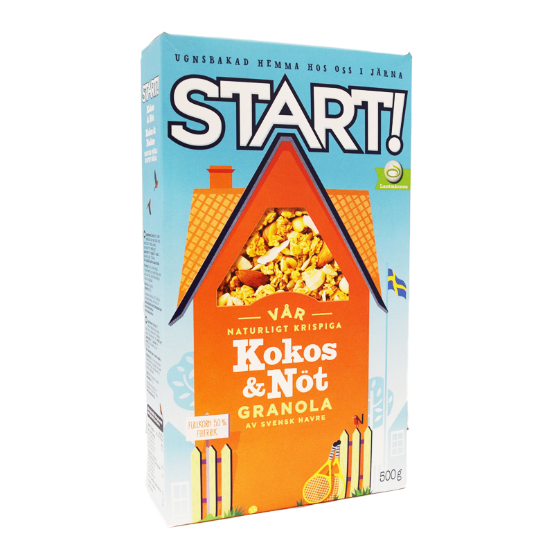 Granola Kookos & Pähkinä 500g - 38% alennus