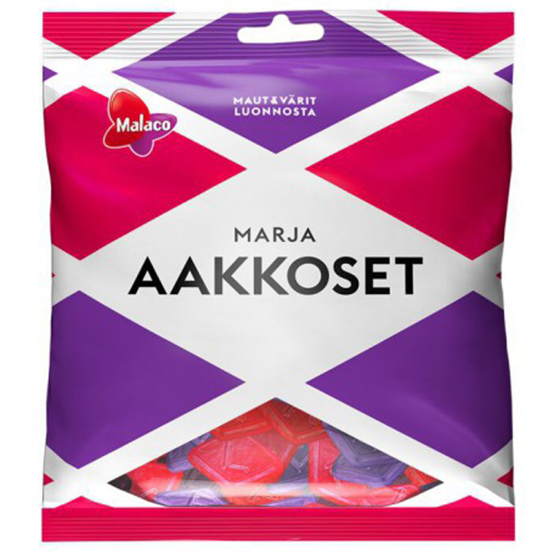 Aakkoset Marja Makeissekoitus - 24% alennus