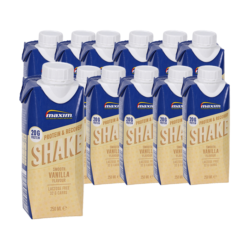 Proteiinijuomat Vanilja 12kpl - 64% alennus